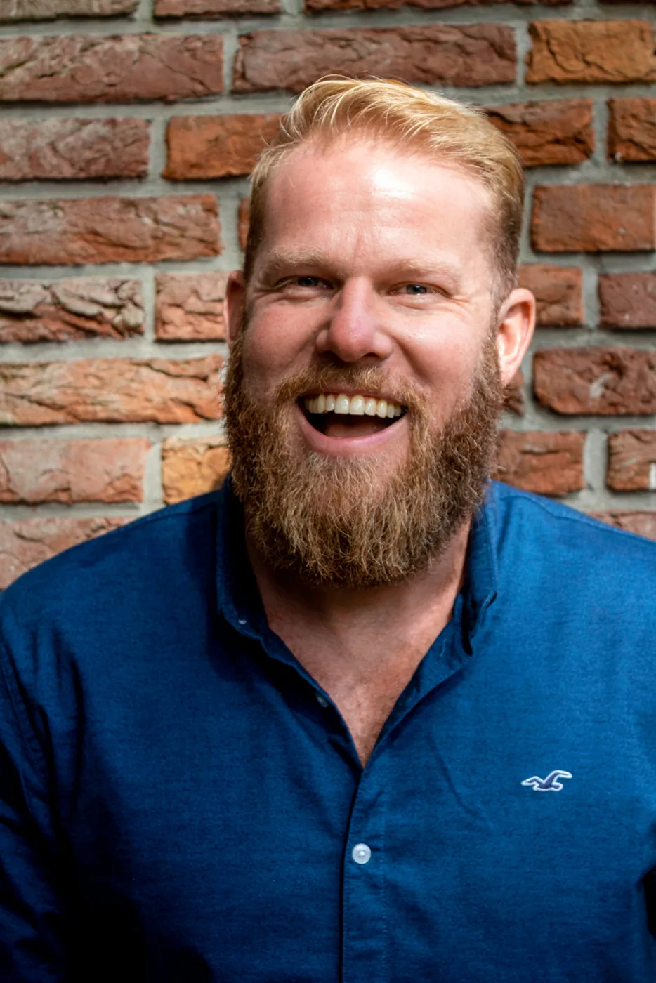 Lachend zakelijk portret